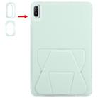 For Huawei MatePad 11 2021 / 2024 / 11 SE Folding Magnetic Holder Acrylic Leather Back Tablet Case(Light Green) - 2
