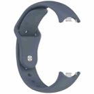 For Xiaomi Smart Band 10 / 9 / 8 Reverse Buckle Silicone Watch Band(Blue) - 3