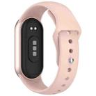 For Xiaomi Smart Band 10 / 9 / 8 Reverse Buckle Silicone Watch Band(Pink) - 2