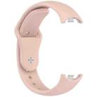 For Xiaomi Smart Band 10 / 9 / 8 Reverse Buckle Silicone Watch Band(Pink) - 3