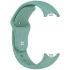 For Xiaomi Smart Band 10 / 9 / 8 Reverse Buckle Silicone Watch Band(Pine Green) - 3