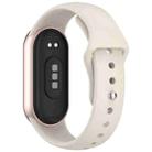 For Xiaomi Smart Band 10 / 9 / 8 Reverse Buckle Silicone Watch Band(Starlight) - 2