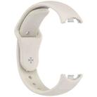 For Xiaomi Smart Band 10 / 9 / 8 Reverse Buckle Silicone Watch Band(Starlight) - 3