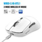 HXSJ T68 3 Modes Wired 2.4G BT5.1 Wireless Lightweight Gaming Mouse(White) - 2