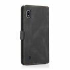 For Samsung Galaxy A10 Retro Magnetic Closing Clasp Horizontal Flip Leather Case with Holder & Card Slots & Photo Frame & Wallet(Black) - 3