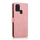 For Samsung Galaxy A21s Retro Magnetic Closing Clasp Horizontal Flip Leather Case with Holder & Card Slots & Photo Frame & Wallet(Rose Gold) - 3