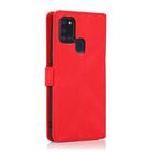 For Samsung Galaxy A21s Retro Magnetic Closing Clasp Horizontal Flip Leather Case with Holder & Card Slots & Photo Frame & Wallet(Red) - 3