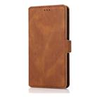 For Samsung Galaxy A21s Retro Magnetic Closing Clasp Horizontal Flip Leather Case with Holder & Card Slots & Photo Frame & Wallet(Brown) - 2