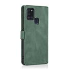 For Samsung Galaxy A21s Retro Magnetic Closing Clasp Horizontal Flip Leather Case with Holder & Card Slots & Photo Frame & Wallet(Dark Green) - 3