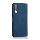 For Samsung Galaxy A50 Retro Magnetic Closing Clasp Horizontal Flip Leather Case with Holder & Card Slots & Photo Frame & Wallet(Navy Blue) - 3