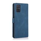 For Samsung Galaxy A71 Retro Magnetic Closing Clasp Horizontal Flip Leather Case with Holder & Card Slots & Photo Frame & Wallet(Navy Blue) - 2