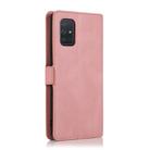 For Samsung Galaxy A71 5G Retro Magnetic Closing Clasp Horizontal Flip Leather Case with Holder & Card Slots & Photo Frame & Wallet(Rose Gold) - 2
