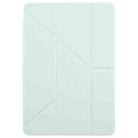 For Redmi Pad SE 11 2025 / Pad 2 Clear Acrylic Deformation Leather Tablet Case(Light Green) - 2