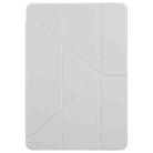 For Redmi Pad SE 11 2025 / Pad 2 Clear Acrylic Deformation Leather Tablet Case(Grey) - 2
