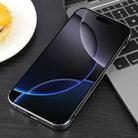 For iPhone 16e Electroplating Frameless Frosted Anti-Glare PC MagSafe Phone Case(Silver White) - 3