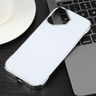 For iPhone 16 Plus Electroplating Frameless Frosted Anti-Glare PC MagSafe Phone Case(Silver White) - 2
