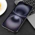For iPhone 16 Plus Electroplating Frameless Frosted Anti-Glare PC MagSafe Phone Case(Titanium Gray) - 3