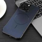 For iPhone 13 Pro Max / 12 Pro Max Electroplating Frameless Frosted Anti-Glare PC MagSafe Phone Case(Black) - 2