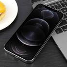 For iPhone 13 Pro Max / 12 Pro Max Electroplating Frameless Frosted Anti-Glare PC MagSafe Phone Case(Silver White) - 3