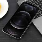 For iPhone 13 Pro Max / 12 Pro Max Electroplating Frameless Frosted Anti-Glare PC MagSafe Phone Case(Titanium Gray) - 3