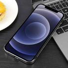 For iPhone 12 / 12 Pro Electroplating Frameless Frosted Anti-Glare PC MagSafe Phone Case(Silver White) - 3