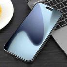 For iPhone 17 Pro Max Electroplating Frameless Frosted Anti-Glare PC MagSafe Phone Case(Titanium Gray) - 3