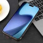 For iPhone 17 Electroplating Frameless Frosted Anti-Glare PC MagSafe Phone Case(Desert Gold) - 3