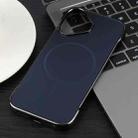 For iPhone 17 Electroplating Frameless Frosted Anti-Glare PC MagSafe Phone Case(Black) - 2