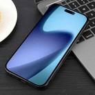 For iPhone 17 Electroplating Frameless Frosted Anti-Glare PC MagSafe Phone Case(Black) - 3