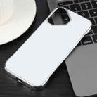 For iPhone 17 Electroplating Frameless Frosted Anti-Glare PC MagSafe Phone Case(Silver White) - 2