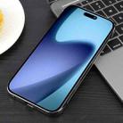 For iPhone 17 Electroplating Frameless Frosted Anti-Glare PC MagSafe Phone Case(Titanium Gray) - 3
