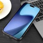 For iPhone 17 Air Electroplating Frameless Frosted Anti-Glare PC MagSafe Phone Case(Silver White) - 3