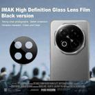For Meizu Note 16 IMAK Rear Camera Lens Glass Film Black Version - 2