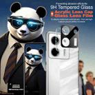 For Meizu Note 16 imak High Definition Integrated Glass Lens Film Black Version - 3