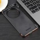 For Huawei Mate 60 Pro Electroplating Frameless Frosted Anti-Glare PC MagSafe Phone Case(Desert Gold) - 3