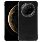 For Huawei Mate 70 Electroplating Frameless Frosted Anti-Glare PC MagSafe Phone Case(Black) - 1