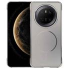For Huawei Mate 70 Electroplating Frameless Frosted Anti-Glare PC MagSafe Phone Case(Titanium Gray) - 1