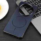 For Huawei Mate 70 Pro Electroplating Frameless Frosted Anti-Glare PC MagSafe Phone Case(Black) - 2