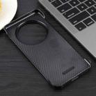For Huawei Mate 70 Pro Electroplating Frameless Frosted Anti-Glare PC MagSafe Phone Case(Black) - 3