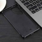For Samsung Galaxy S25 Ultra 5G Electroplating Frameless Frosted Anti-Glare PC MagSafe Phone Case(Black) - 3