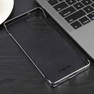For Samsung Galaxy S25 Ultra 5G Electroplating Frameless Frosted Anti-Glare PC MagSafe Phone Case(Silver White) - 3