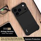 For iPhone 17 Pro imak Shockproof Airbag TPU Phone Case(Matte Black) - 2
