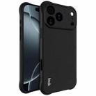 For iPhone 17 Pro Max imak Shockproof Airbag TPU Phone Case(Matte Black) - 1