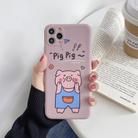 For iPhone 11 Cartoon Pattern Protective Case(Pig) - 1