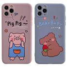 For iPhone 11 Cartoon Pattern Protective Case(Pig) - 2