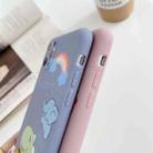 For iPhone 11 Pro Cartoon Pattern Protective Case(Dinosaur and Elephant) - 5
