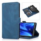 For Xiaomi Redmi K20 Pro Retro Magnetic Closing Clasp Horizontal Flip Leather Case with Holder & Card Slots & Photo Frame & Wallet(Blue) - 1