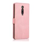 For Xiaomi Redmi K20 Pro Retro Magnetic Closing Clasp Horizontal Flip Leather Case with Holder & Card Slots & Photo Frame & Wallet(Rose Gold) - 3