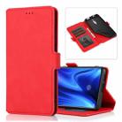 For Xiaomi Redmi K20 Pro Retro Magnetic Closing Clasp Horizontal Flip Leather Case with Holder & Card Slots & Photo Frame & Wallet(Red) - 1