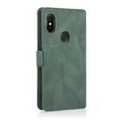 For Xiaomi Redmi Note 6 Retro Magnetic Closing Clasp Horizontal Flip Leather Case with Holder & Card Slots & Photo Frame & Wallet(Dark Green) - 3